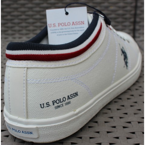 Sneakersy U.S. Polo Stewart1 WOUCK7178W7/TY1 WHITE